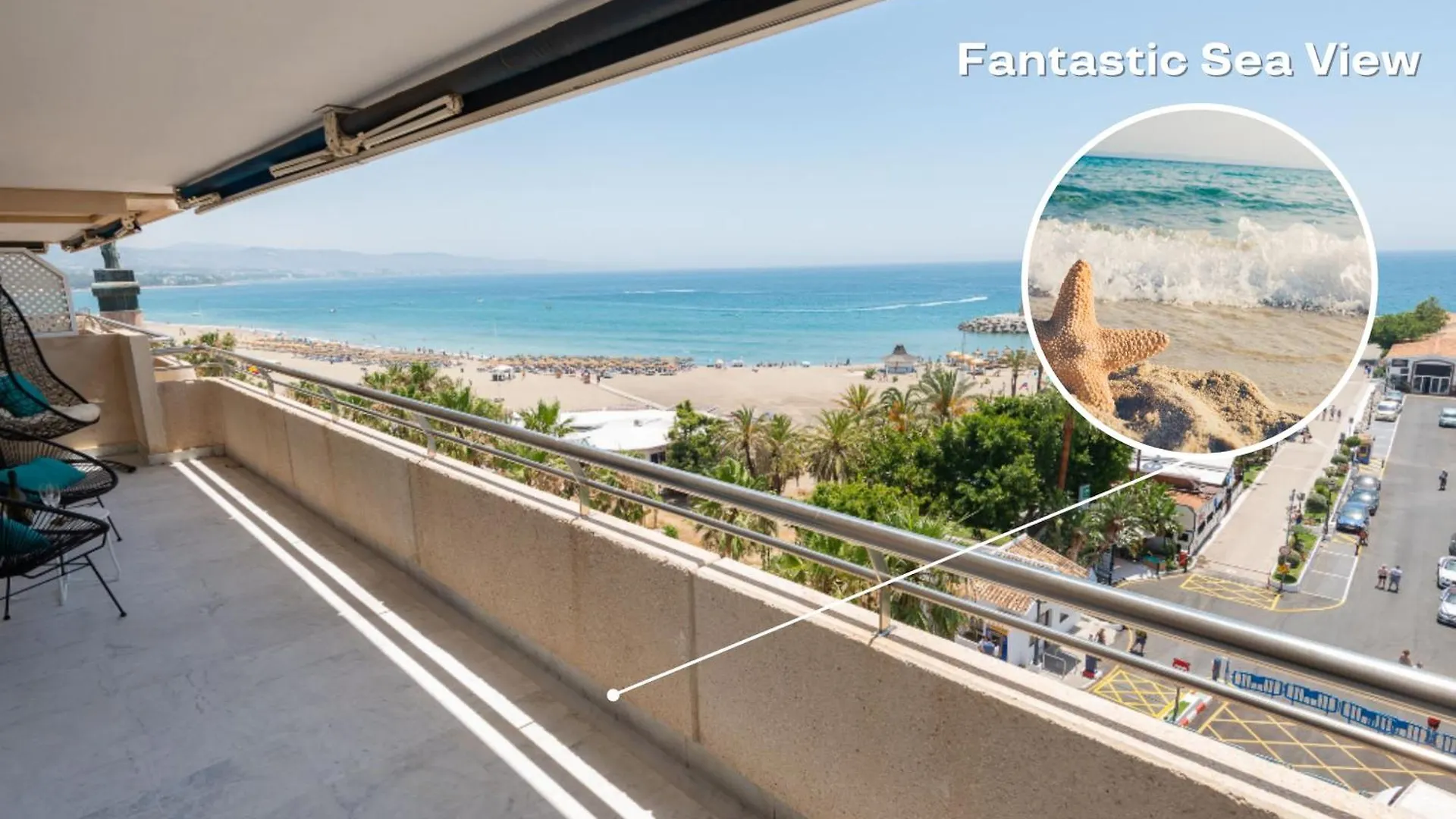 アパート Vacation Marbella I Puerto Banus Sea Front, Best View, 24-7 Security, Pool